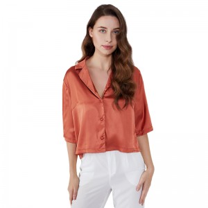 Thiết kế bình thường Sheer Áo sơ mi nữ thông thường cho phụ nữ JCGJ190315020